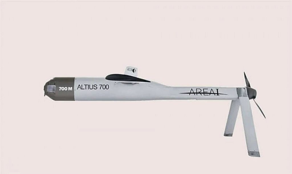 Anduril Altius-700M tube-launched loitering munition system