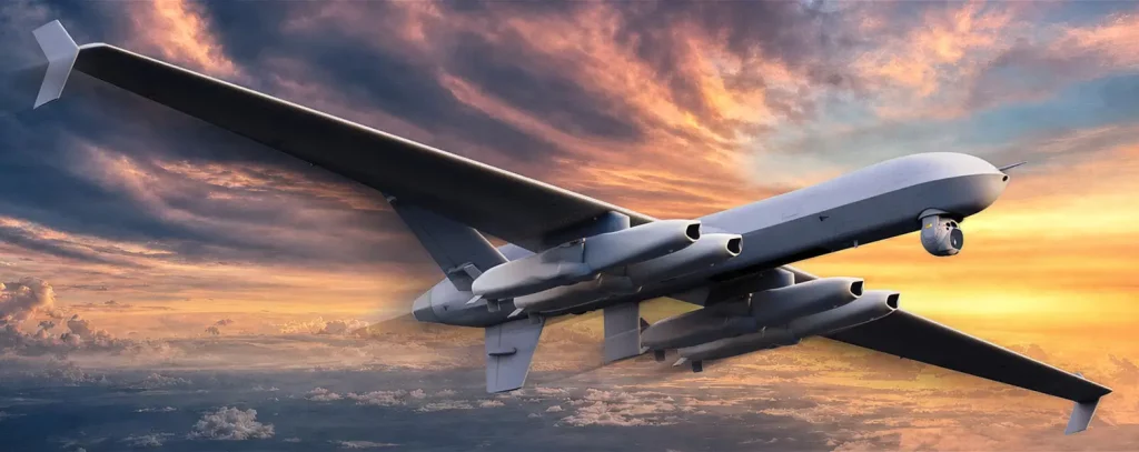 General Atomics Wildfire Unmanned Aerial System concept render
